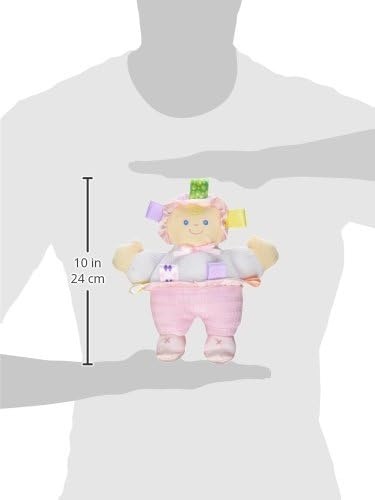 image:imageTaggies Baby Doll Huggable Plush Soft Toy with Sensory Tags 8Inches CutieCutie