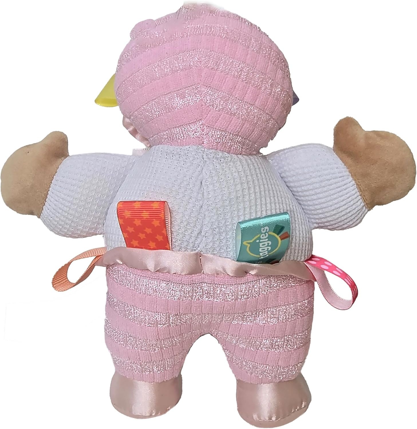 image:imageTaggies Baby Doll Huggable Plush Soft Toy with Sensory Tags 8Inches CutieSweetie