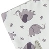 image:imageMary Meyer Afrique Crinkle Teether Toy with Baby Paper and Squeaker 6 x 6Inches Elephant