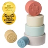 image:imageMary Meyer Baby and Toddler Toys Simply Silicone Stacking Cups for 6 Months Old Preschool Gifts 9Inches StarsAnimals