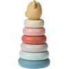 image:imageMary Meyer Baby and Toddler Toys Simply Silicone Stacking Rings for 6 Months Old Preschool Gifts 6Inches TeddyTeddy