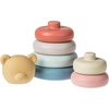 image:imageMary Meyer Baby and Toddler Toys Simply Silicone Stacking Rings for 6 Months Old Preschool Gifts 6Inches TeddyTeddy