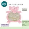 image:imageMary Meyer Bestever Baby Mat Elephant PinkElephant Pink