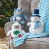 image:imageMary Meyer Christmas Stuffed Animal Plush Soft Toy 12Inches Merry Menace MonsterSnowy Splendor Snowman