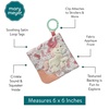 image:imageMary Meyer Crinkle Teether Toy with Baby Paper and Squeaker 6 x 6Inches Cream Giddy Up PonyCream Giddy Up Pony
