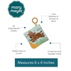 image:imageMary Meyer Crinkle Teether Toy with Baby Paper and Squeaker 6 x 6Inches Cream Giddy Up PonyHetty Highland Cow