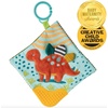 image:imageMary Meyer Crinkle Teether Toy with Baby Paper and Squeaker 6 x 6Inches Cream Giddy Up PonyPebblesaurus