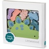 image:imageMary Meyer LittleWood Blocks Wooden Block Set for Toddlers Preschool Gift for 18 Months Fun amp Educational Baby Toy 9 x 8Inches Dinosaur