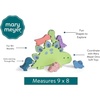 image:imageMary Meyer LittleWood Blocks Wooden Block Set for Toddlers Preschool Gift for 18 Months Fun amp Educational Baby Toy 9 x 8Inches Dinosaur
