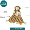 image:imageMary Meyer Lovey Baby amp Toddler Stuffed Animal Activity Blanket Plush Soft Snuggle Toy 12Inches Afrique Pink Blossom ElephantAfrique Monkey