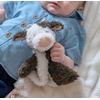 image:imageMary Meyer Lovey for Babies Again Friends Soft Snuggle Toy Made from Recycled Materials 11Inches DinosaurCow