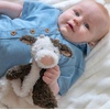 image:imageMary Meyer Lovey for Babies Again Friends Soft Snuggle Toy Made from Recycled Materials 11Inches DinosaurCow