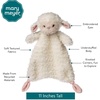 image:imageMary Meyer Lovey for Babies Again Friends Soft Snuggle Toy Made from Recycled Materials 11Inches DinosaurLamb