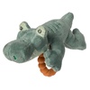 image:imageMary Meyer Soft Baby Rattle with Soothing Teether Ring 6Inches Afrique Alligator