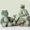 image:imageMary Meyer Soft Baby Rattle with Soothing Teether Ring 6Inches Afrique Alligator