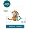 image:imageMary Meyer Soft Baby Rattle with Soothing Teether Ring 6Inches Afrique Monkey