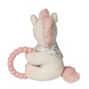 image:imageMary Meyer Soft Baby Rattle with Soothing Teether Ring 6Inches Cream Giddy Up Pony