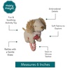 image:imageMary Meyer Soft Baby Rattle with Soothing Teether Ring 6Inches Tan Dancing Dachshund