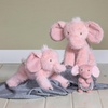 image:imageMary Meyer Stuffed Animal Afrique Collection Huggable Plush Soft Toy 11Inches Pink Blossom Elephant
