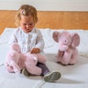 image:imageMary Meyer Stuffed Animal Afrique Collection Huggable Plush Soft Toy 11Inches Pink Blossom Elephant