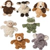 image:imageMary Meyer Stuffed Animal Again Friends Soft Toy Made from Recycled Materials 6Inches Sprouts FrogElephant