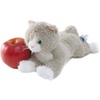 image:imageMary Meyer Stuffed Animal FabFuzz Plush Soft Toy 10Inches Hannah Puppy PinkSmokey Grey  White Kitty