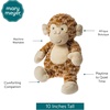 image:imageMary Meyer Stuffed Animal Huggable Plush Soft Toy 12Inches Pink Sweet Dreams BunnyAfrique Monkey