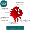image:imageMary Meyer Stuffed Animal Smootheez PillowSoft Toy 8Inches Red CrabRed Crab