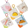 image:imageMary Meyer Sweet Soothie Crinkle Teether Toy with Baby Paper and Squeaker 6 x 6Inches Sprinkles Ice CreamLatte