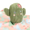 image:imageMary Meyer Sweet Soothie Lovey Security Blanket 10 x 10inches CactusSweet Cactus
