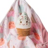 image:imageMary Meyer Sweet Soothie Lovey Security Blanket 10 x 10inches CactusSweet Ice Cream