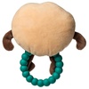image:imageMary Meyer Sweet Soothie Soft Baby Rattle with Teether Ring 5Inches Chippy Cookie
