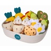 image:imageMary Meyer Sweet Soothie Soft Baby Rattle with Teether Ring 5Inches Chippy Cookie