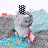 image:imageMary Meyer Taggies Soft Toy Heather Hedgehog 8 Inch Pack of 1Grey   Blue   Yellow