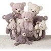 image:imageMary Meyer Teddy Bear  Putty Collection Super Soft Stuffed Animal Plush Classic Toy Plushie 17 Medium Shadow GreyBlush Pink