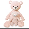 image:imageMary Meyer Teddy Bear  Putty Collection Super Soft Stuffed Animal Plush Classic Toy Plushie 17 Medium Shadow GreyBlush Pink