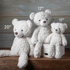 image:imageMary Meyer Teddy Bear  Putty Collection Super Soft Stuffed Animal Plush Classic Toy Plushie 17 Medium Shadow GreyCream