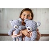image:imageMary Meyer Teddy Bear  Putty Collection Super Soft Stuffed Animal Plush Classic Toy Plushie 17 Medium Shadow GreyShadow Grey
