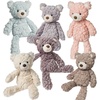 image:imageMary Meyer Teddy Bear  Putty Collection Super Soft Stuffed Animal Plush Classic Toy Plushie 17 Medium Shadow GreyTan
