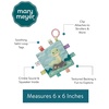 image:imageTaggies Crinkle Me Toy with Baby Paper amp Squeaker with Sensory Tags 6 x 6inches Sniggles Snake