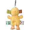 image:imageTaggies Diaper Bag Charm Mini Stuffed Animal ClipOn Keychain Backpack Accessory with Sensory Tags 6Inches Yellow Dunkin DuckYellow Dunkin Duck