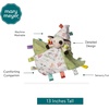 image:imageTaggies Lovey Stuffed Animal Security Blanket Plush Soft Snuggle Toy with Sensory Tags 13 x 13Inches Buttercup Cow