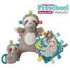 image:imageTaggies Soothing Sensory Stuffed Animal Security Blanket Molasses Sloth 13 x 13InchesBaby Rattle