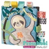 image:imageTaggies Soothing Sensory Stuffed Animal Security Blanket Molasses Sloth 13 x 13InchesCloth Book