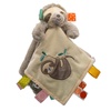 image:imageTaggies Soothing Sensory Stuffed Animal Security Blanket Molasses Sloth 13 x 13InchesSecurity Blanket