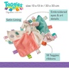 image:imageTaggies Soothing Sensory Stuffed Animal Security Blanket Painted Pony 13 x 13Inches1 Count Pack of 1