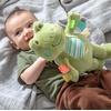 image:imageTaggies Stuffed Animal Huggable Plush Soft Toy with Sensory Tags 10Inches Yellow Dunkin DuckGreen Peepers Frog