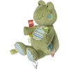 image:imageTaggies Stuffed Animal Huggable Plush Soft Toy with Sensory Tags 10Inches Yellow Dunkin DuckGreen Peepers Frog