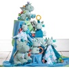 image:imageTaggies Stuffed Animal Lovey Security Blanket with Sensory Tags 13 x 13Inches Drax Dragon