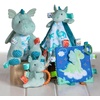 image:imageTaggies Stuffed Animal Soft Toy with Sensory Tags 9Inches MegaTaggies Drax DragonMegataggies Drax Dragon